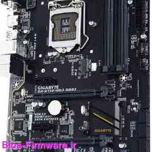 دانلود فایل آپدیت بایوس ، فریمور مادربرد گیگابایت Gigabyte GA-B150-HD3 DDR3 rev.1.0 Bios firmware